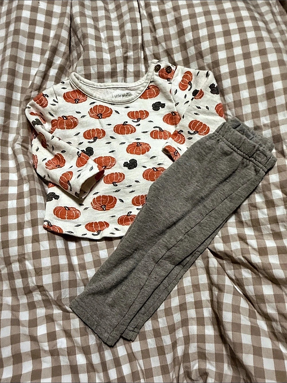 Little Planet by Carter's Organic Cotton Harvest Pumpkins Top & Pants 2-Piece